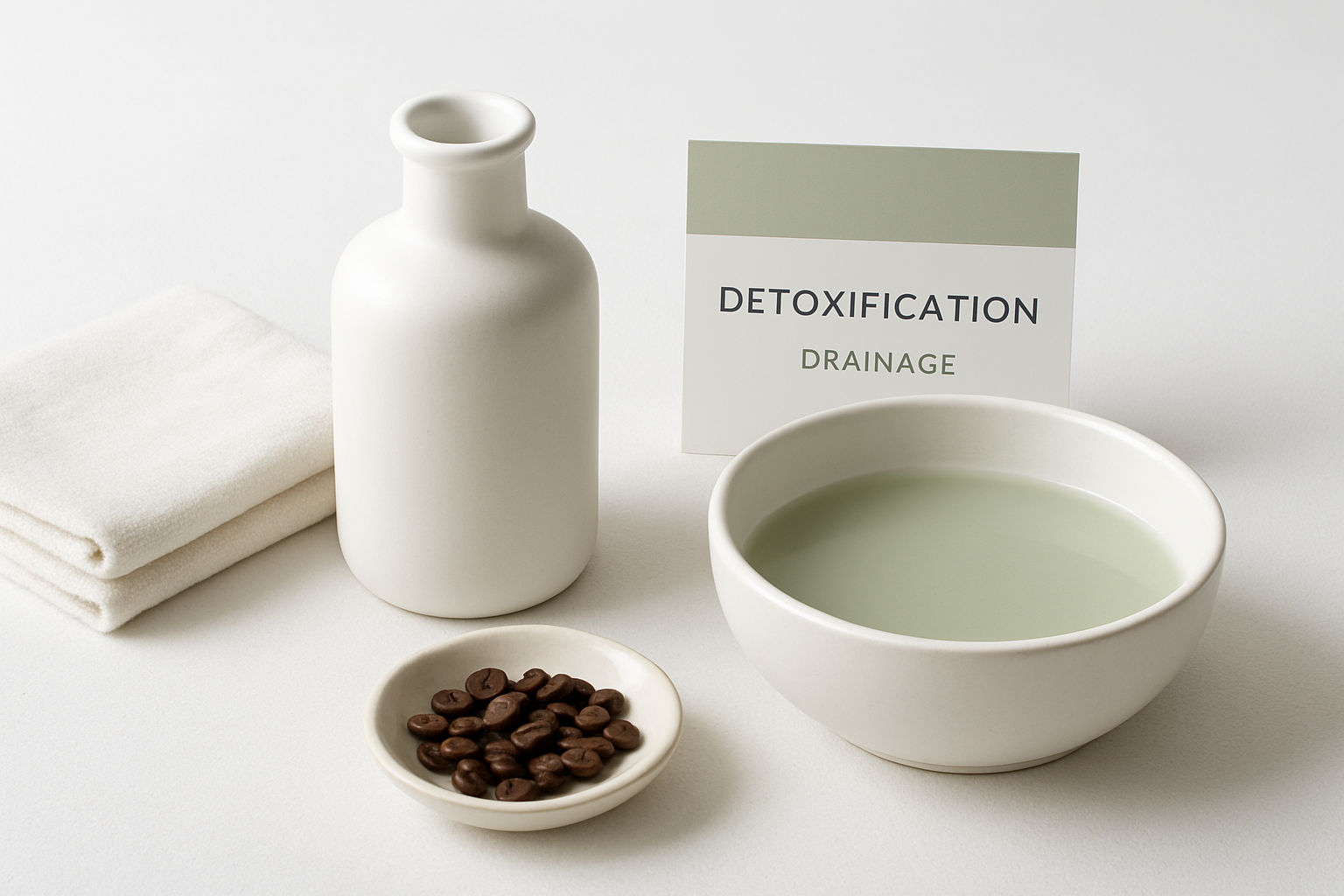 Are coffee enemas necessary for drainage?