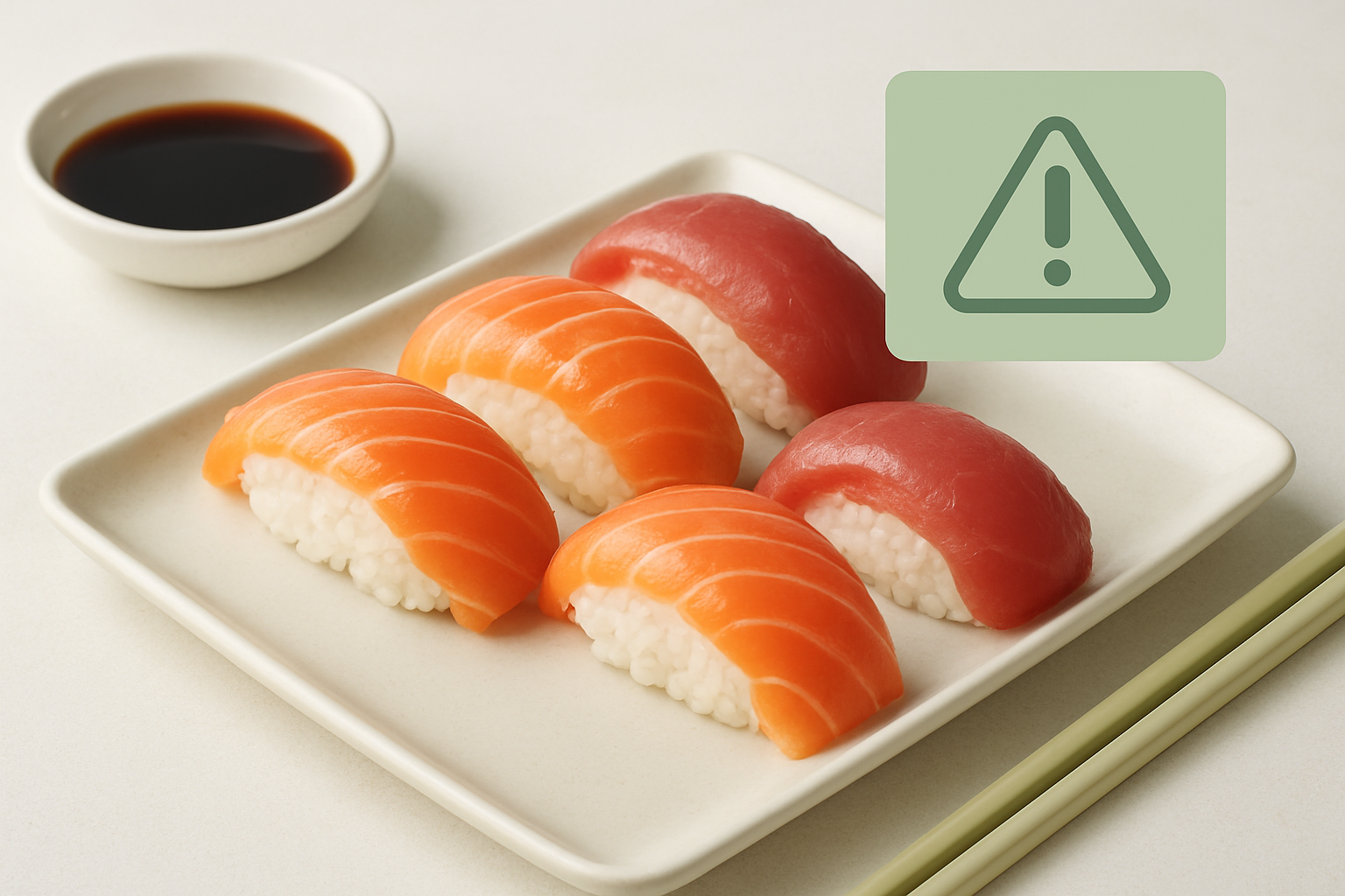 Can I eat sushi during a parasite cleanse?